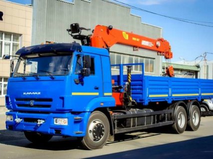 Манипулятор KAMAZ 7 тонн