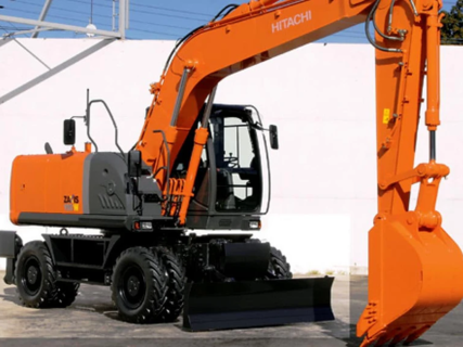 Колесный экскаватор Hitachi ZX 190W-3